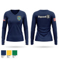 Squad Five 1161577 Women's Long Sleeve V-neck Shirt - 1