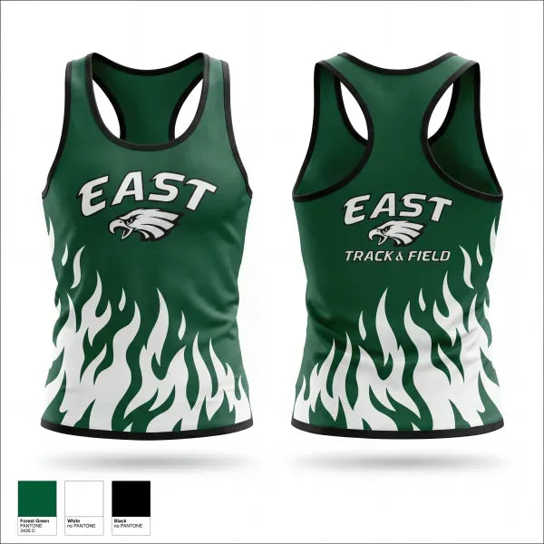 Mens Track Singlet, East Henderson High School, Track & Field, Teamtime, Team time, sublimation, custom sports apparel, team uniforms, spirit wear, spiritwear, sports uniforms, custom shirts, team store, custom team store, fundraiser sports, apparel fundraiser