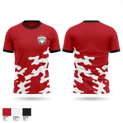 Livonia Bulldogs Short Sleeve Performance Shirt - 1