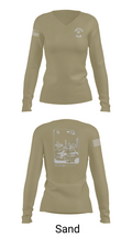Columbus Division of Police- 8C Company 60108409 Women's Long Sleeve V-neck Shirt - 92