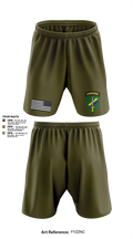 Bravo Company 1-210th 89821886 Athletic Shorts With Pockets - 1