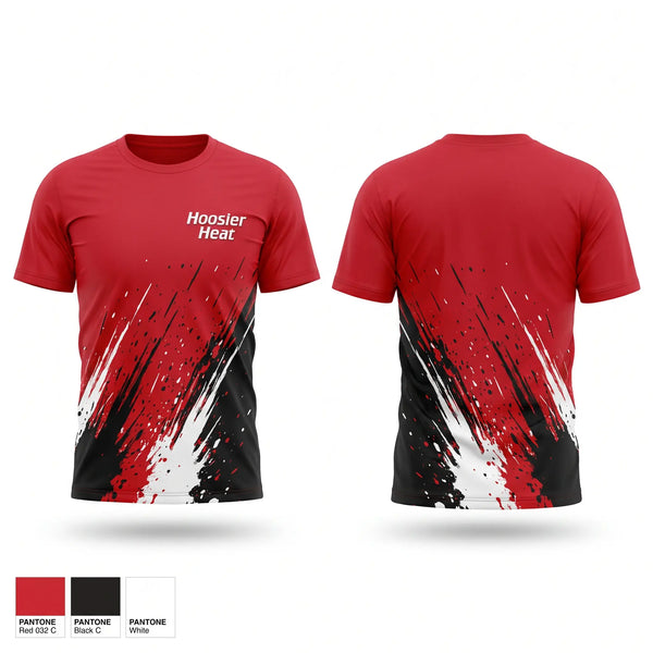 Short Sleeve Performance Shirt, Hoosier Heat, Softball, Teamtime, Team time, sublimation, custom sports apparel, team uniforms, spirit wear, spiritwear, sports uniforms, custom shirts, team store, custom team store, fundraiser sports, apparel fundraiser