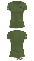 208th MCAS 6752981 Women's Short Sleeve V-neck Shirt - 46
