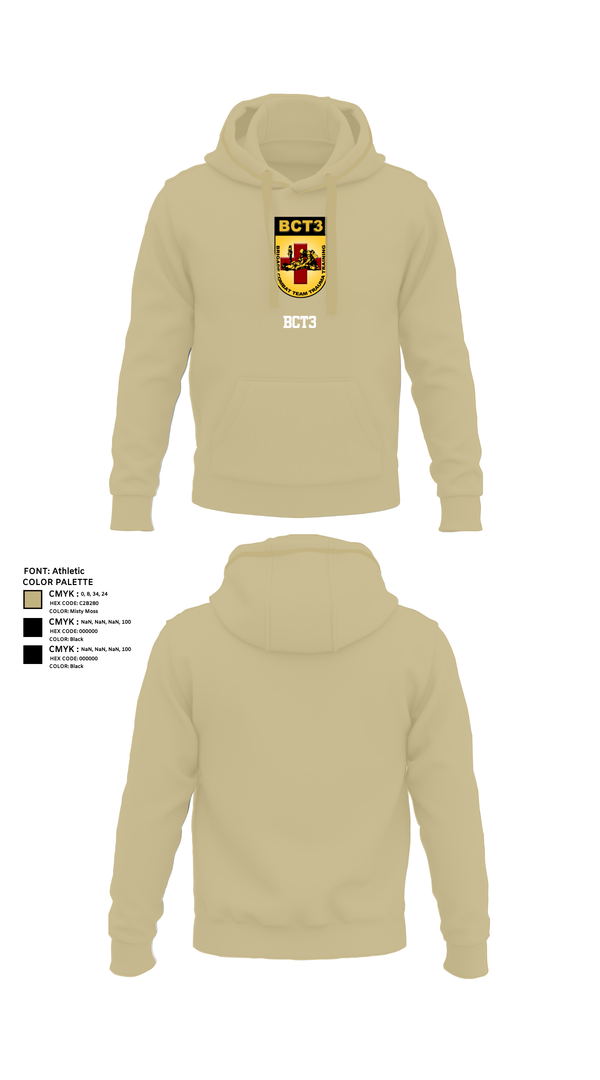 Hoodie, BCT3, Army, Teamtime, Team time, sublimation, custom sports apparel, team uniforms, spirit wear, spiritwear, sports uniforms, custom shirts, team store, custom team store, fundraiser sports, apparel fundraiser
