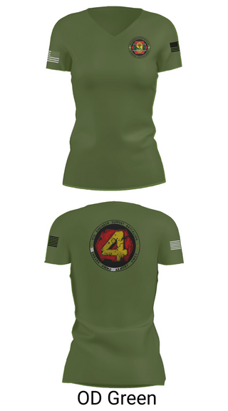 Womens Short Sleeve Vneck Shirt, 9th Engineer Support Battalion, Marines, Teamtime, Team time, sublimation, custom sports apparel, team uniforms, spirit wear, spiritwear, sports uniforms, custom shirts, team store, custom team store, fundraiser sports, apparel fundraiser
