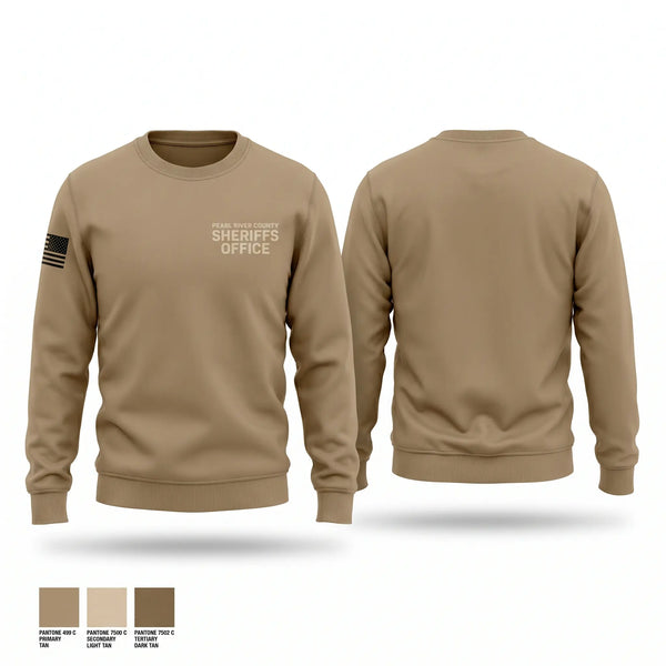 Crew Neck Sweatshirt, Pearl river county Sheriffs office, Police, Teamtime, Team time, sublimation, custom sports apparel, team uniforms, spirit wear, spiritwear, sports uniforms, custom shirts, team store, custom team store, fundraiser sports, apparel fundraiser