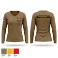 59th Ordnance Brigade Women's Long Sleeve V-neck Shirt - 1