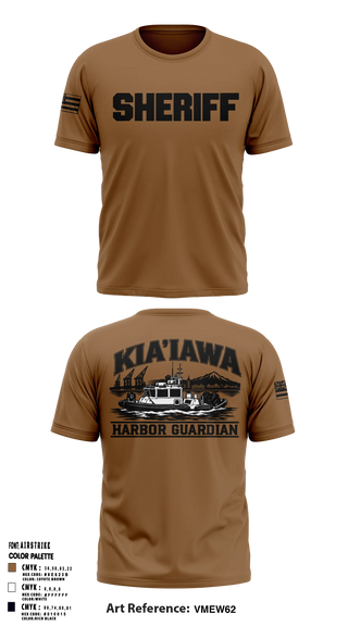 Short Sleeve Performance Shirt, State of Hawaii DLE Harbors, Police, Teamtime, Team time, sublimation, custom sports apparel, team uniforms, spirit wear, spiritwear, sports uniforms, custom shirts, team store, custom team store, fundraiser sports, apparel fundraiser