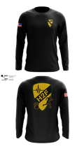 1st Air Cavalry Brigade H2F 63609843 Long Sleeve Performance Shirt - 100