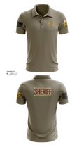 Hudspeth county sheriff office 47128359 Short Sleeve Performance Polo - 22