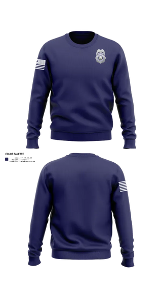 Crew Neck Sweatshirt, Des Arc Police Department, Police, Teamtime, Team time, sublimation, custom sports apparel, team uniforms, spirit wear, spiritwear, sports uniforms, custom shirts, team store, custom team store, fundraiser sports, apparel fundraiser