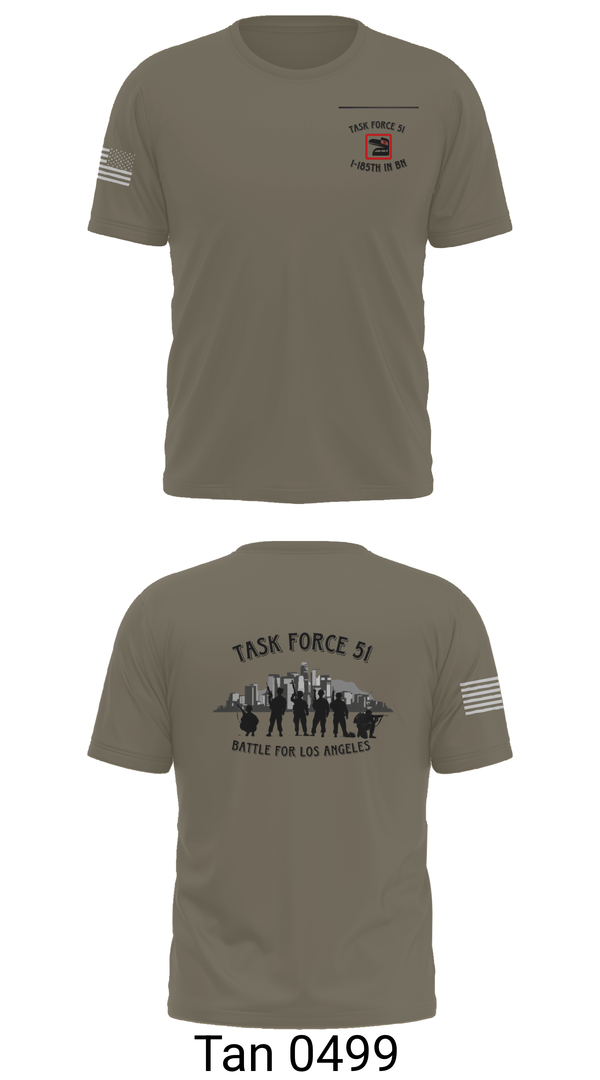 Short Sleeve Performance Shirt, 1-185th IN BN, , Teamtime, Team time, sublimation, custom sports apparel, team uniforms, spirit wear, spiritwear, sports uniforms, custom shirts, team store, custom team store, fundraiser sports, apparel fundraiser