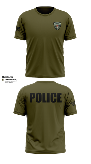 Short Sleeve Performance Shirt, Ohkay Owingeh Police Department, Police, Teamtime, Team time, sublimation, custom sports apparel, team uniforms, spirit wear, spiritwear, sports uniforms, custom shirts, team store, custom team store, fundraiser sports, apparel fundraiser
