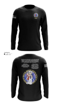 Fort Leonard Wood Basic Military Police Schoolhouse Instructors & Faculty 37360083 Long Sleeve Performance Shirt 30