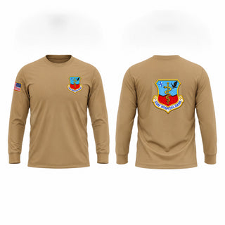 Long Sleeve Performance Shirt, 50th TAC Fighter Wing Hospital, Air Force, Teamtime, Team time, sublimation, custom sports apparel, team uniforms, spirit wear, spiritwear, sports uniforms, custom shirts, team store, custom team store, fundraiser sports, apparel fundraiser
