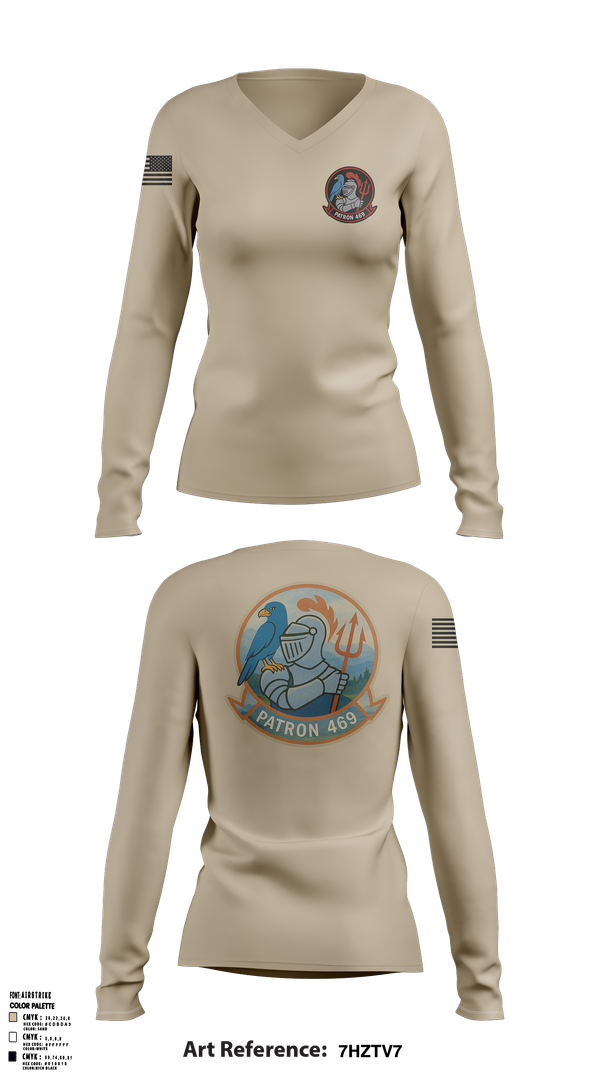 Womens Long Sleeve Vneck Shirt, , Navy, Teamtime, Team time, sublimation, custom sports apparel, team uniforms, spirit wear, spiritwear, sports uniforms, custom shirts, team store, custom team store, fundraiser sports, apparel fundraiser