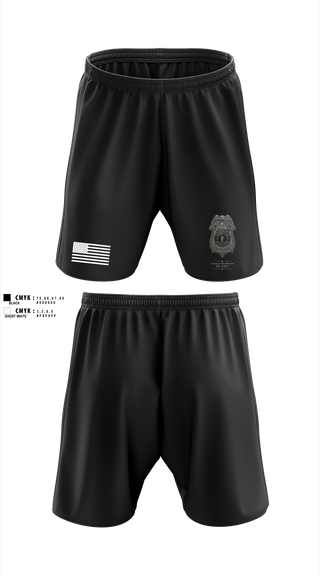 Athletic Shorts With Pockets, Annapolis Police K9 Unit, Police, Teamtime, Team time, sublimation, custom sports apparel, team uniforms, spirit wear, spiritwear, sports uniforms, custom shirts, team store, custom team store, fundraiser sports, apparel fundraiser
