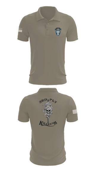 Short Sleeve Performance Polo, , Army, Teamtime, Team time, sublimation, custom sports apparel, team uniforms, spirit wear, spiritwear, sports uniforms, custom shirts, team store, custom team store, fundraiser sports, apparel fundraiser