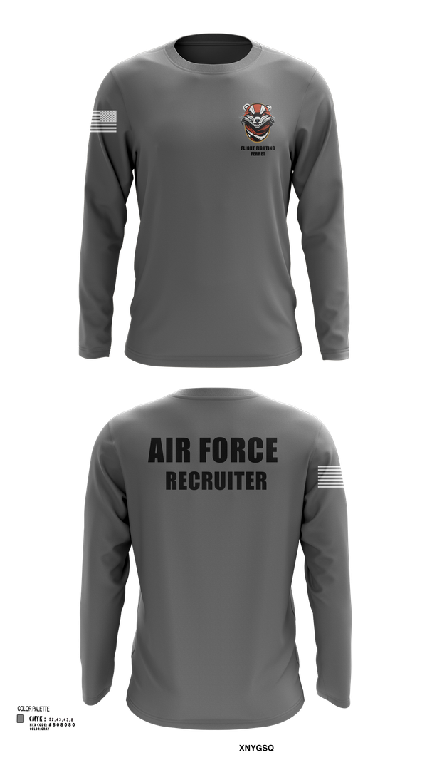 Long Sleeve Performance Shirt, 336 RCS F Flight, , Teamtime, Team time, sublimation, custom sports apparel, team uniforms, spirit wear, spiritwear, sports uniforms, custom shirts, team store, custom team store, fundraiser sports, apparel fundraiser