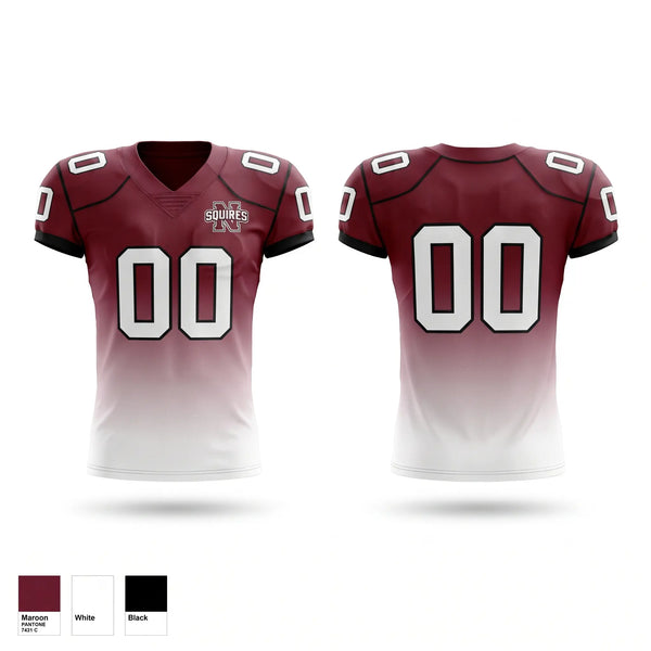 Football Jersey, Squires, , Teamtime, Team time, sublimation, custom sports apparel, team uniforms, spirit wear, spiritwear, sports uniforms, custom shirts, team store, custom team store, fundraiser sports, apparel fundraiser