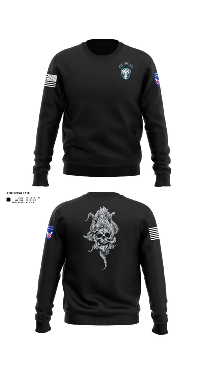 95th cbrn 3rd plt Crew Neck Sweatshirt - 120