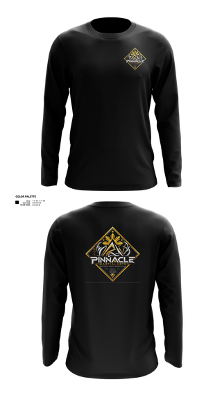Long Sleeve Performance Shirt, Pinnacle Martial Arts, , Teamtime, Team time, sublimation, custom sports apparel, team uniforms, spirit wear, spiritwear, sports uniforms, custom shirts, team store, custom team store, fundraiser sports, apparel fundraiser