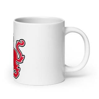 Dulaney Lions Baseball 10641314 White Glossy Mug - Small