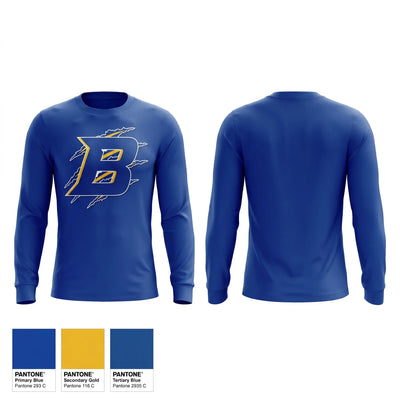 Bluestem Senior High School Basketball 14224651 Long Sleeve Performance Shirt 2