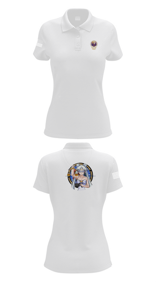 Womens Short Sleeve Performance Polo, Karl & Hedwig Ackermann Memorial Institute for Joint Military Intelligence and Law Enforcement Education & Training at MARDET Fort Leonard Wood, , Teamtime, Team time, sublimation, custom sports apparel, team uniforms, spirit wear, spiritwear, sports uniforms, custom shirts, team store, custom team store, fundraiser sports, apparel fundraiser