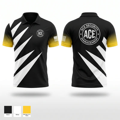 ACE Security Management Short Sleeve Performance Polo - 1