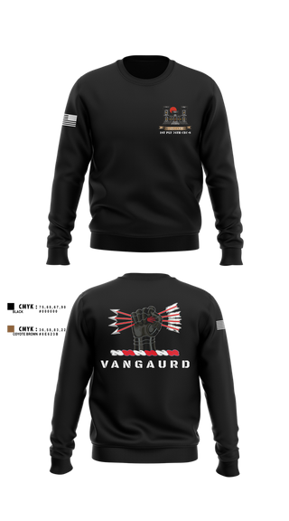 Crew Neck Sweatshirt, 1ST PLT 76TH CEC-S, Army, Teamtime, Team time, sublimation, custom sports apparel, team uniforms, spirit wear, spiritwear, sports uniforms, custom shirts, team store, custom team store, fundraiser sports, apparel fundraiser