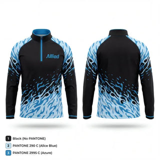 Quarter Zip Jacket, Allied, , Teamtime, Team time, sublimation, custom sports apparel, team uniforms, spirit wear, spiritwear, sports uniforms, custom shirts, team store, custom team store, fundraiser sports, apparel fundraiser