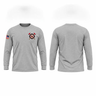 Long Sleeve Performance Shirt, Menchalville Fire Department, Fire Department, Teamtime, Team time, sublimation, custom sports apparel, team uniforms, spirit wear, spiritwear, sports uniforms, custom shirts, team store, custom team store, fundraiser sports, apparel fundraiser