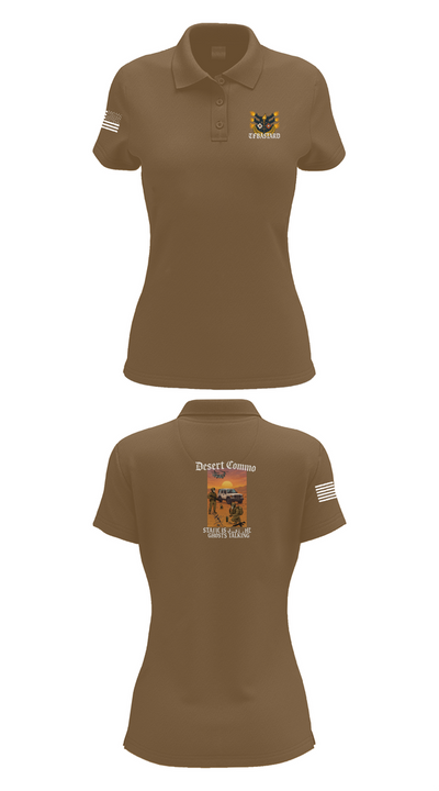 Task Force Bataan 77589925 Women's Short Sleeve Performance Polo  - 15