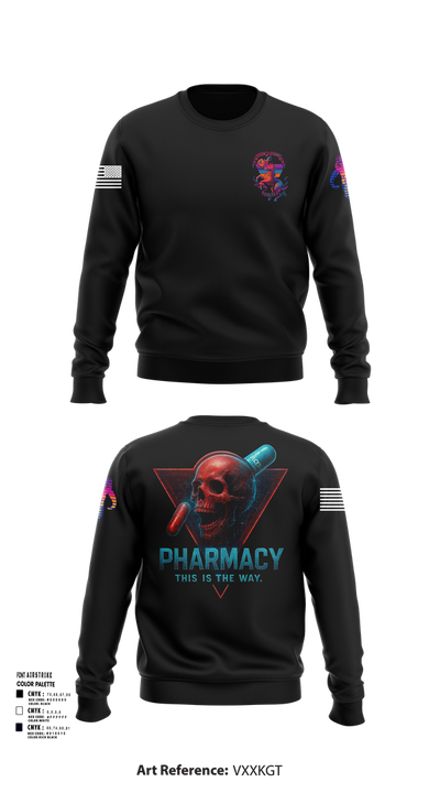 C co Pharmacy 43163891 Crew Neck Sweatshirt - 101