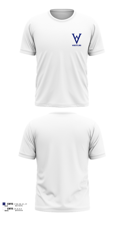 Winfield Youth Wrestling Club 41902136 Short Sleeve Performance Shirt - 6