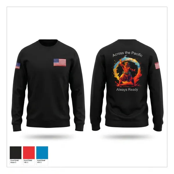 Crew Neck Sweatshirt, 413th CSB, Army, Teamtime, Team time, sublimation, custom sports apparel, team uniforms, spirit wear, spiritwear, sports uniforms, custom shirts, team store, custom team store, fundraiser sports, apparel fundraiser