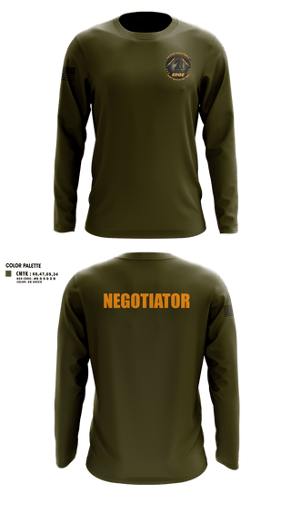 Long Sleeve Performance Shirt, EDGE SWAT, Police, Teamtime, Team time, sublimation, custom sports apparel, team uniforms, spirit wear, spiritwear, sports uniforms, custom shirts, team store, custom team store, fundraiser sports, apparel fundraiser