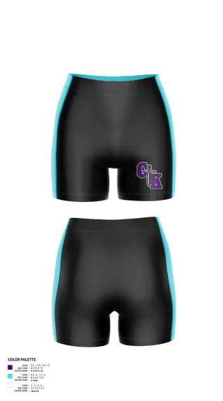 Womens Compression Shorts, Columbia Knights Football, , Teamtime, Team time, sublimation, custom sports apparel, team uniforms, spirit wear, spiritwear, sports uniforms, custom shirts, team store, custom team store, fundraiser sports, apparel fundraiser