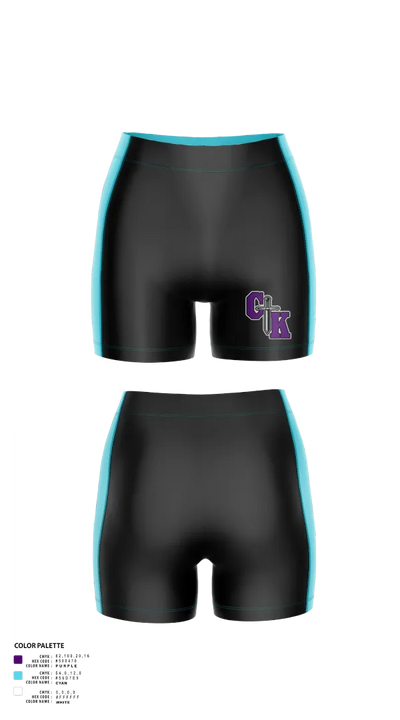 Columbia Knights Football 69359325 Women's Compression Shorts - 43