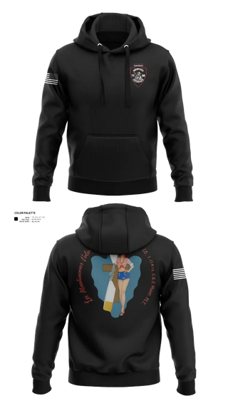 Hoodie, B Co 1/114th Maintenance, Army, Teamtime, Team time, sublimation, custom sports apparel, team uniforms, spirit wear, spiritwear, sports uniforms, custom shirts, team store, custom team store, fundraiser sports, apparel fundraiser