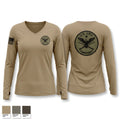 Tennessee 85409919 Women's Long Sleeve V-neck Shirt - 1