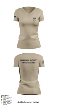 HSI 87740727 Women's Short Sleeve V-neck Shirt - 7