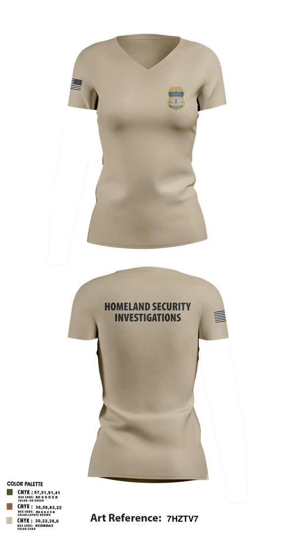 Womens Short Sleeve Vneck Shirt, HSI, , Teamtime, Team time, sublimation, custom sports apparel, team uniforms, spirit wear, spiritwear, sports uniforms, custom shirts, team store, custom team store, fundraiser sports, apparel fundraiser