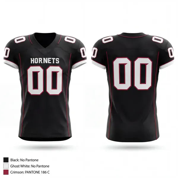 Football Jersey, Hornets, , Teamtime, Team time, sublimation, custom sports apparel, team uniforms, spirit wear, spiritwear, sports uniforms, custom shirts, team store, custom team store, fundraiser sports, apparel fundraiser