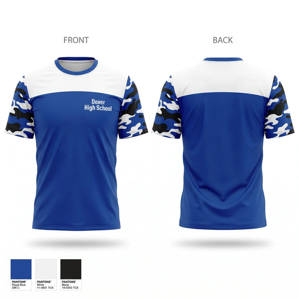 Dover High School Short Sleeve Performance Shirt - 2