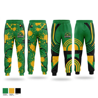 Sweatpants, Clovers Lacrosse Club, Men's Lacrosse, Teamtime, Team time, sublimation, custom sports apparel, team uniforms, spirit wear, spiritwear, sports uniforms, custom shirts, team store, custom team store, fundraiser sports, apparel fundraiser