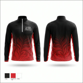 Quarter Zip Jacket, Fox Valley Judo & Jujitsu of Wisconsin, , Teamtime, Team time, sublimation, custom sports apparel, team uniforms, spirit wear, spiritwear, sports uniforms, custom shirts, team store, custom team store, fundraiser sports, apparel fundraiser