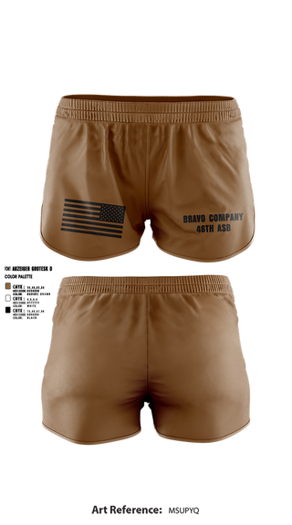 Ranger Panties, Bravo company 46th ASB, , Teamtime, Team time, sublimation, custom sports apparel, team uniforms, spirit wear, spiritwear, sports uniforms, custom shirts, team store, custom team store, fundraiser sports, apparel fundraiser
