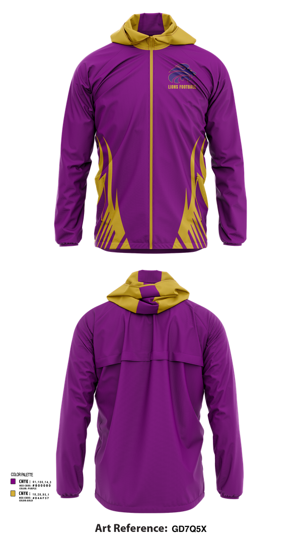 Windbreaker, Littleton High School Football, , Teamtime, Team time, sublimation, custom sports apparel, team uniforms, spirit wear, spiritwear, sports uniforms, custom shirts, team store, custom team store, fundraiser sports, apparel fundraiser